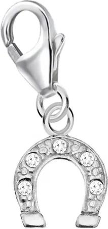 Goldene Hufeisen Charm-Einhänger Charm Anhänger Hufeisen