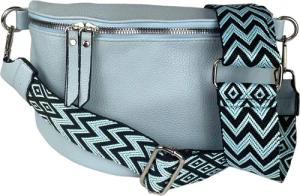 Taschen4life Umhängetasche moderne Bauchtasche Brusttasche Gürteltasche,