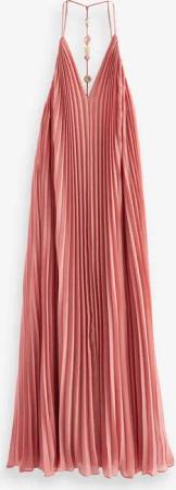 Next Maxikleid Premium Maxikleid mit Perlendetail