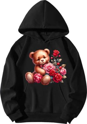 Banco Hoodie Damen Oversized Hoodie Kapuzenpullover
