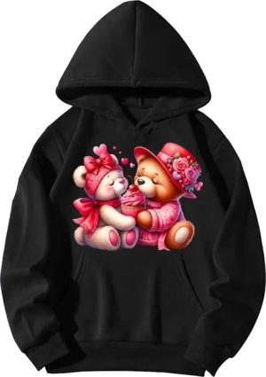 Banco Hoodie Damen Oversized Hoodie Kapuzenpullover