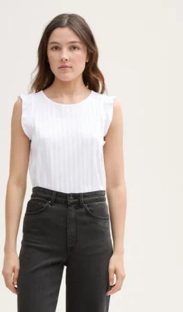 TOM TAILOR Denim Trägertop Loose Fit