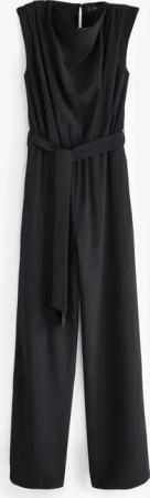 Next Jumpsuit Overall mit Wasserfallausschnitt, Petite