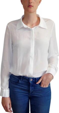 Posh Gear Seidenbluse Damen Bluse Camicina