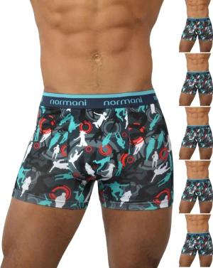 normani Retro Boxer 6 Stück Retro