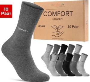 sockenkauf24 Gesundheitssocken Comfort Socken ohne Gummibund