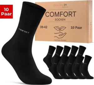 sockenkauf24 Gesundheitssocken Comfort Socken ohne Gummibund