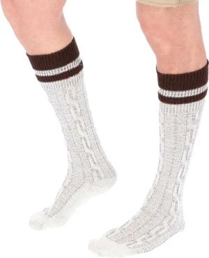 Steigenhöfer Manufaktur Trachtensocken Lange gestreifte Socken