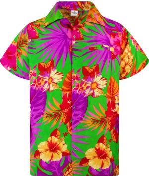 King Kameha Hawaiihemd Pineapple Funky Hawaii-Hemd