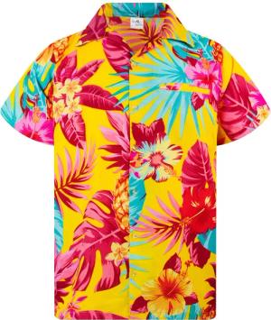 King Kameha Hawaiihemd Pineapple Funky Hawaii-Hemd