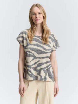 TOM TAILOR T-Shirt T-Shirt mit Inside-Out