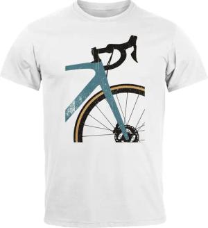 Neverless Print-Shirt Herren T-Shirt Fahrrad Bike
