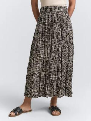 TOM TAILOR Sommerrock High Waist Midi-Rock