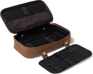 Jahn-Tasche Pencilbag Großes Doppel-Federmäppchen XL, Leder,