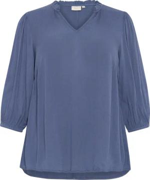 KAFFE Curve Langarmbluse Langarm-Bluse KCkamille Große