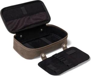 Jahn-Tasche Pencilbag Großes Doppel-Federmäppchen XL, Leder,