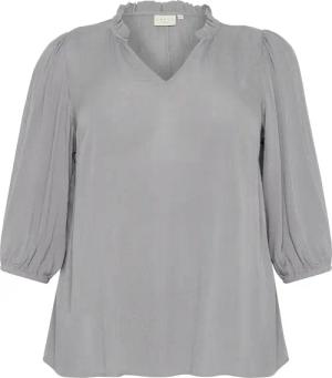 KAFFE Curve Langarmbluse Langarm-Bluse KCkamille Große