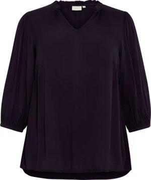 KAFFE Curve Langarmbluse Langarm-Bluse KCkamille Große
