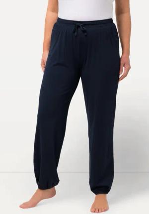 Ulla Popken Jogginghose Pyjama-Hose Modalmix gerades