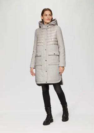 s.Oliver Funktionsmantel Parka im Fabricmix