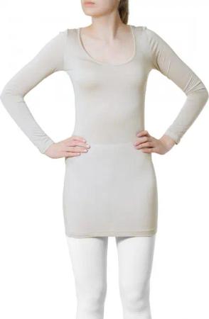 Caspar Langarmshirt MUSE SRT012 langes Damen