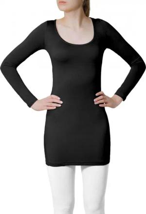 Caspar Langarmshirt MUSE SRT012 langes Damen