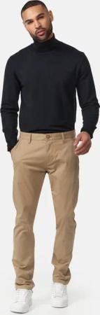 Indicode Chinohose Cherry 98% Baumwolle, 2%