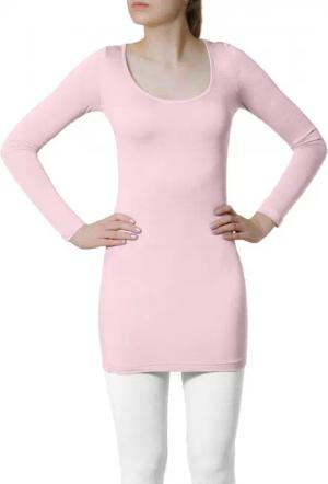 Caspar Langarmshirt MUSE SRT012 langes Damen
