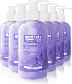 BRUBAKER Handseife Flüssigseife mit Lavendel Duft,
