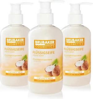 BRUBAKER Handseife Flüssigseife mit Kokosnuss Duft,