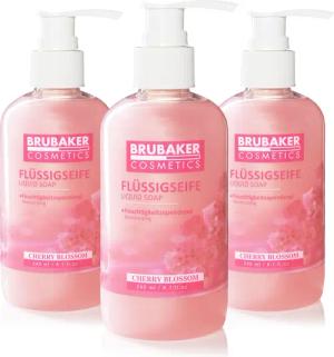 BRUBAKER Handseife Flüssigseife mit Kirschblüten Duft,