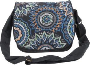 Guru-Shop Schultertasche Schultertasche aus Nepal, bestickte