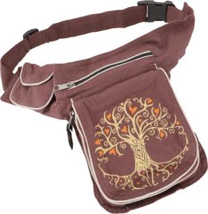 Guru-Shop Gürteltasche Stoff Sidebag & Hüfttasche,