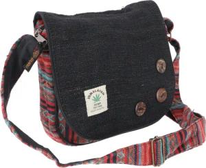 Guru-Shop Schultertasche Boho Schultertasche aus Nepal,