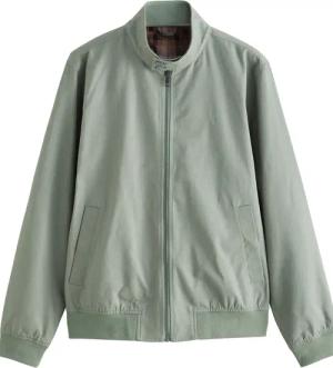 Next Blouson Wasserabweisende Harrington-Jacke mit Karofutter