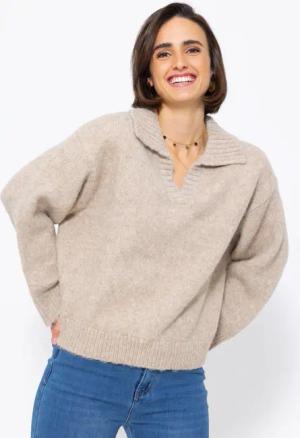 SASSYCLASSY Strickpullover Oversize Damen Pullover mit