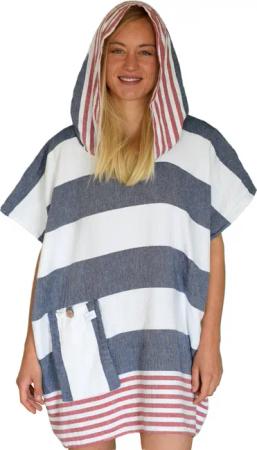 Lou-i Badeponcho Badeponcho bunt gestreift Made