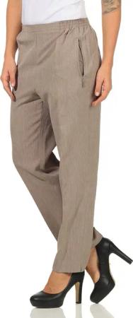 Aurela Damenmode Schlupfhose Stoffhose Damen Anzug-