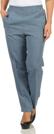 Aurela Damenmode Schlupfhose Stoffhose Damen Anzug-