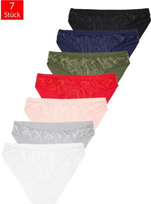 Tazzio Bikinislip 7er-Pack Damen Bikini Slip