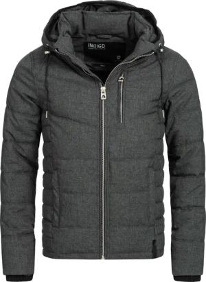 Indicode Winterjacke Circus mit abnehmbarer Kapuze