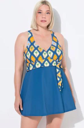 Ulla Popken Badekleid Badekleid Schleife Softcups