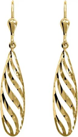 My Gold Paar Ohrhänger Damen Ohrringe