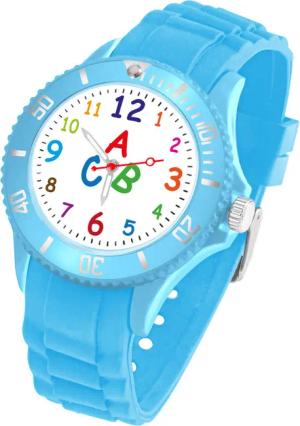 Taffstyle Quarzuhr Kinder Armbanduhr Silikon Lernuhr
