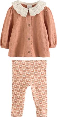 Next Langarmshirt & Leggings 2-teiliges Set