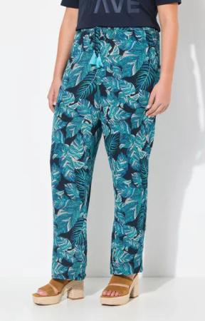 Ulla Popken Schlupfhose Hose Rose weites