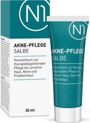 N1 Healthcare Getönte Gesichtscreme Akne-Pflege Salbe,
