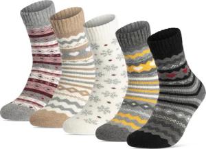 sockenkauf24 Thermosocken 5 Paar Damen THERMO