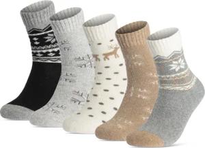 sockenkauf24 Thermosocken 5 Paar Damen THERMO