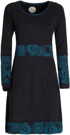 Vishes Tunikakleid Damen Langarm Longshirt-Kleid Sweatkleid